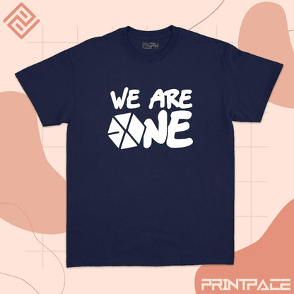 EXO - We Are One Typography Kpop Shirt