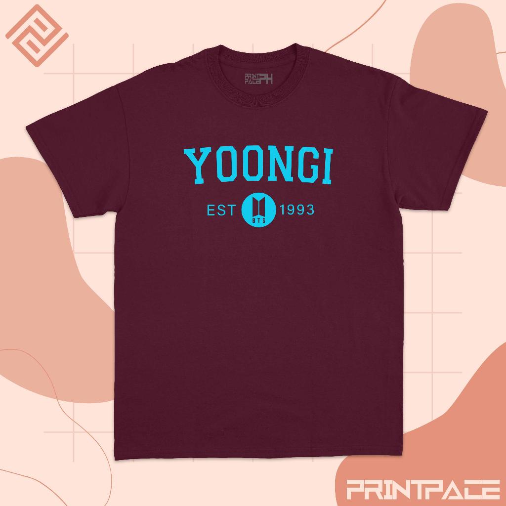 BTS -  Yoongi Minimalist Kpop Shirt