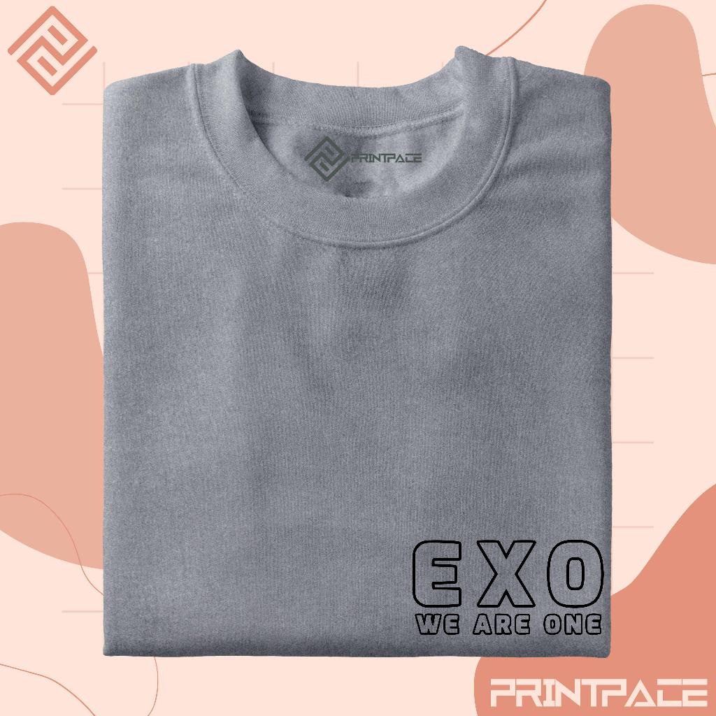 EXO - We Are One Inverted Pocket Logo Kpop Shirt
