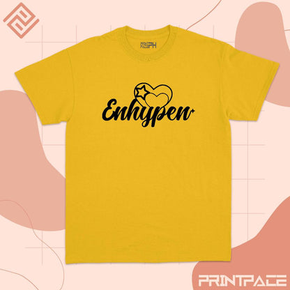 ENHYPEN - Heart Logo Kpop Shirt