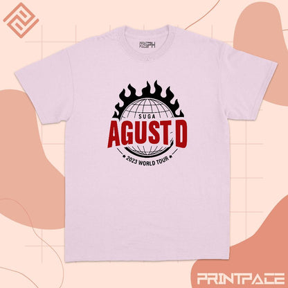 BTS -  Agust D World Tour Kpop Shirt