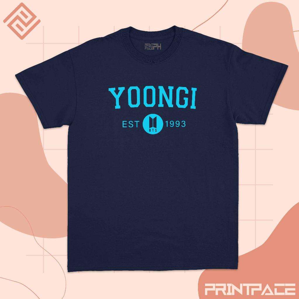 BTS -  Yoongi Minimalist Kpop Shirt