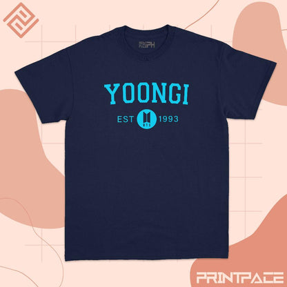 BTS -  Yoongi Minimalist Kpop Shirt