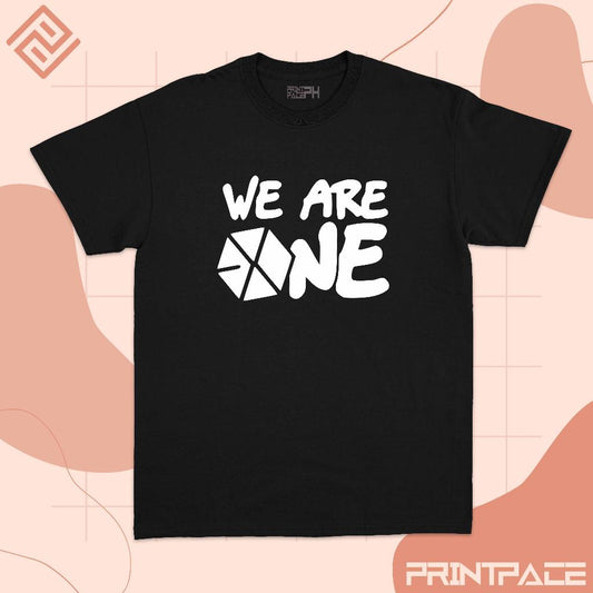 EXO - We Are One Typography Kpop Shirt