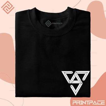 SEVENTEEN - Solid SVT Pocket Logo Kpop Shirt