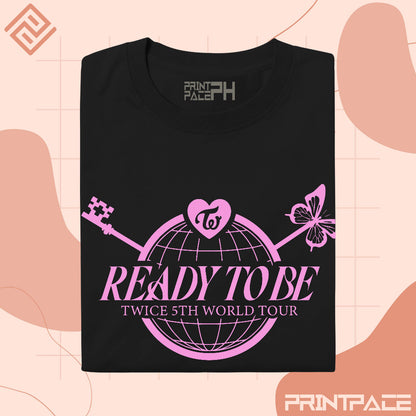 TWICE -  Ready To Be 5th World Tour Kpop Shirt