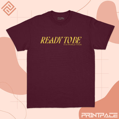 TWICE - Ready To Be World Tour V2 Kpop Shirt