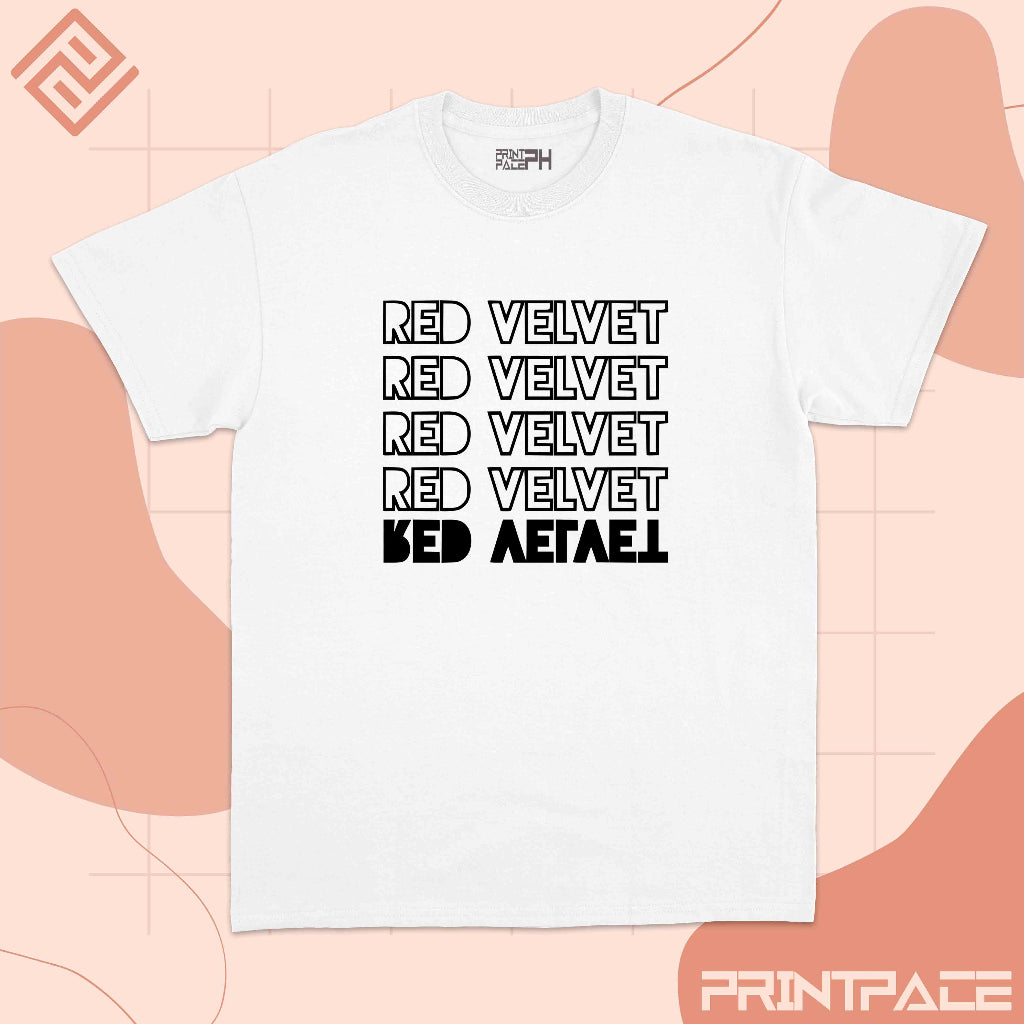 RED VELVET - RV Repetition Text Kpop Shirt