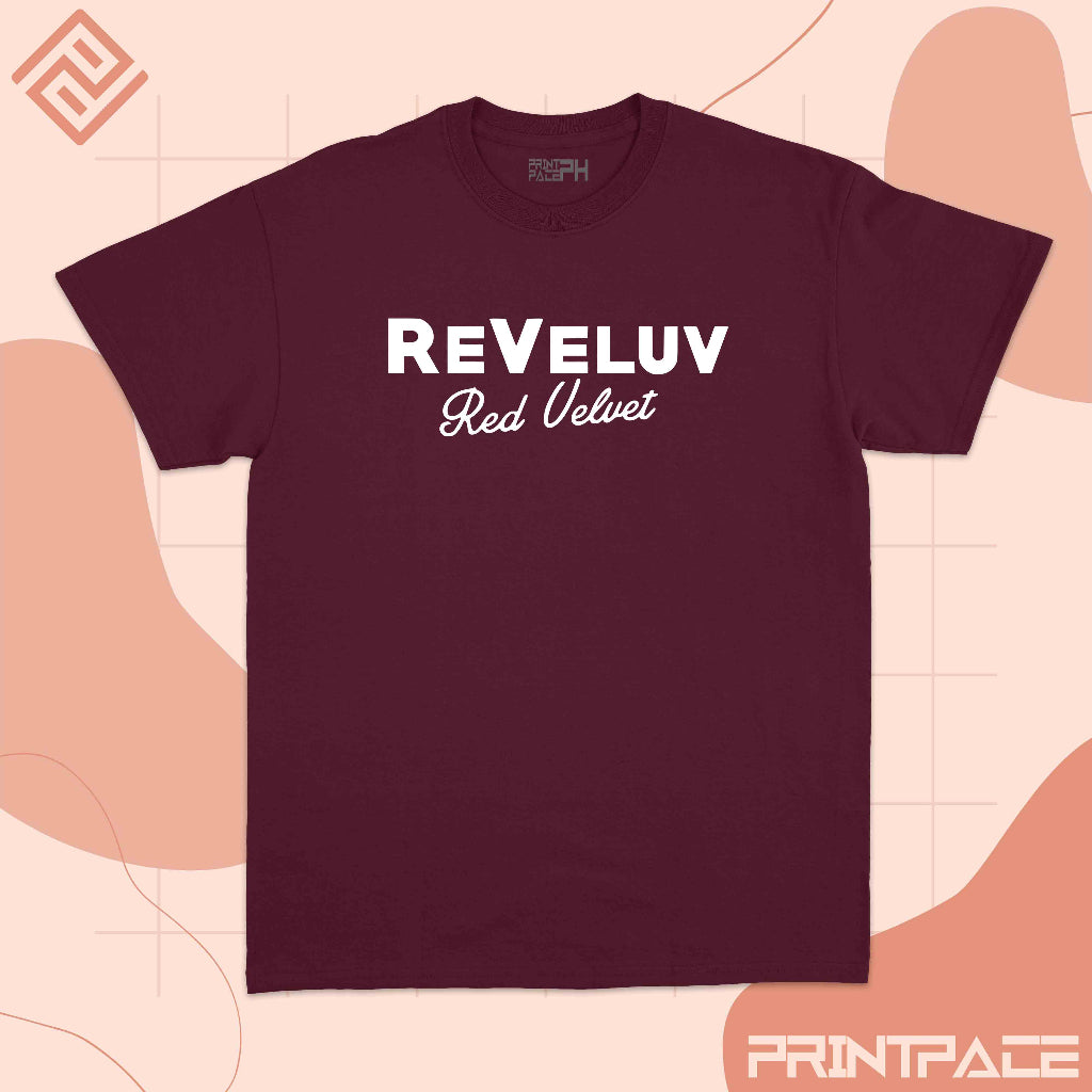 RED VELVET - Reveluv Typography Kpop Shirt
