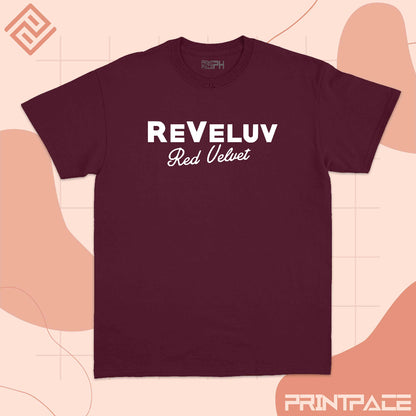 RED VELVET - Reveluv Typography Kpop Shirt