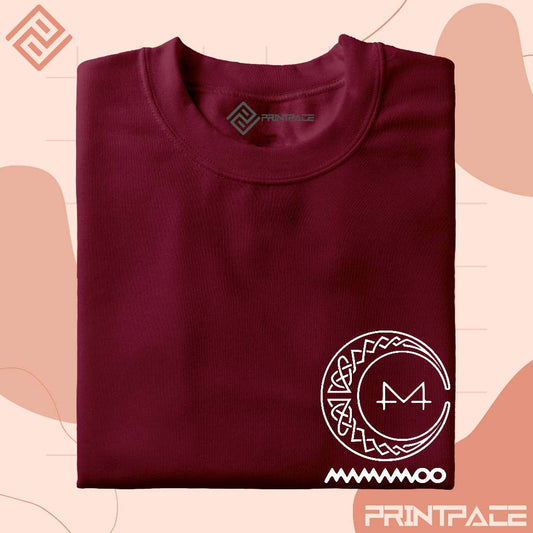 MAMAMOO - Red Moon Pocket Logo Kpop Shirt