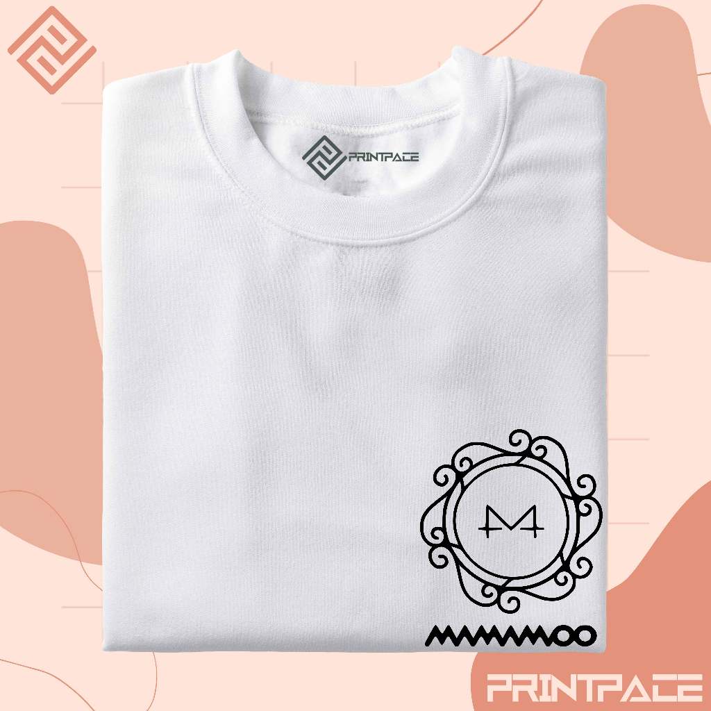 MAMAMOO - White Wind Pocket Logo Kpop Shirt