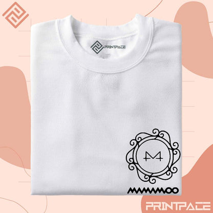 MAMAMOO - White Wind Pocket Logo Kpop Shirt