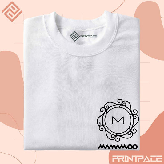 MAMAMOO - White Wind Pocket Logo Kpop Shirt