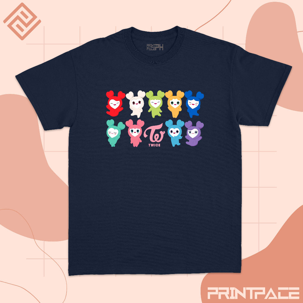 TWICE - OT9 Lovely Graphic Kpop Shirt