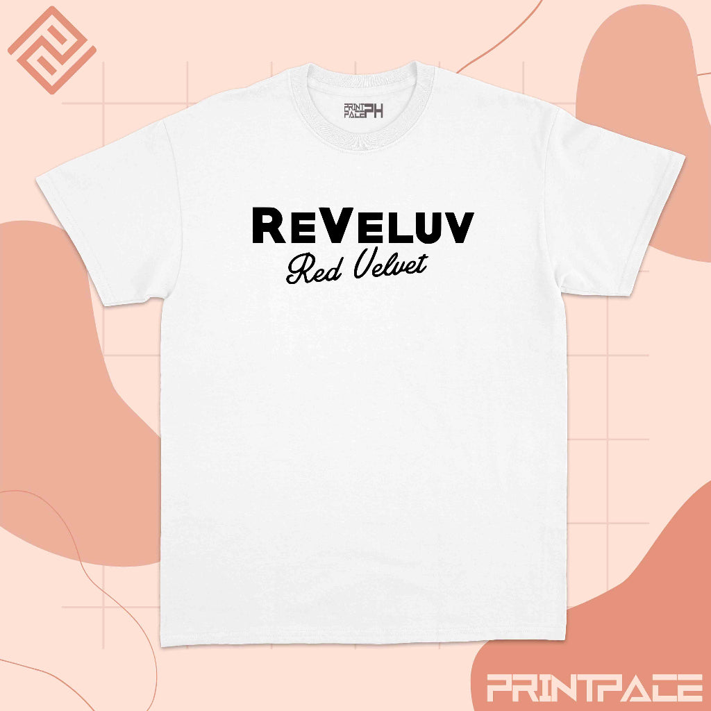 RED VELVET - Reveluv Typography Kpop Shirt