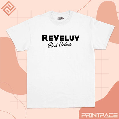 RED VELVET - Reveluv Typography Kpop Shirt