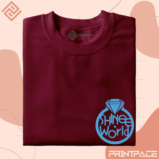 SHINEE - Shinee World Pocket Logo Kpop Shirt