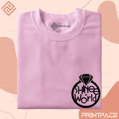 SHINEE - Shinee World Pocket Logo Kpop Shirt