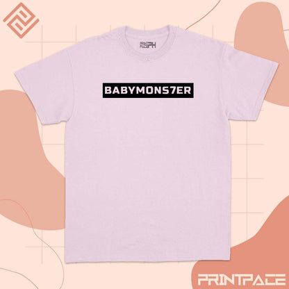 BABYMONSTER - Box Logo Kpop Shirt