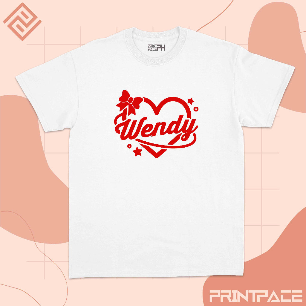 RED VELVET - Wendy Heart Logo Kpop Shirt