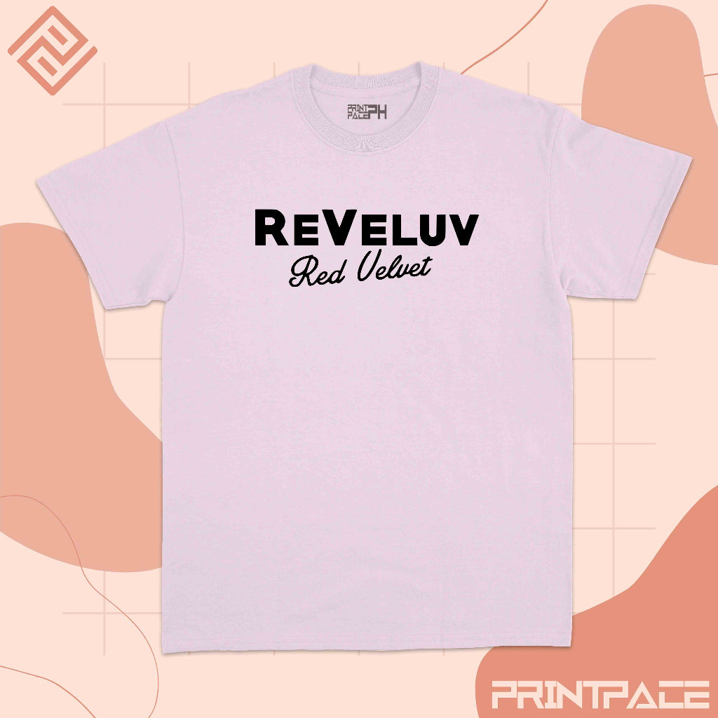 RED VELVET - Reveluv Typography Kpop Shirt