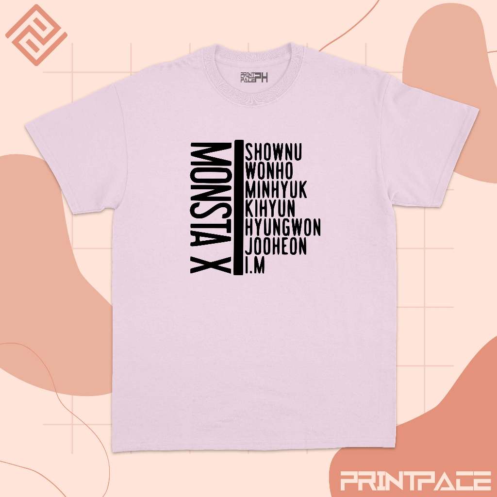 MONSTA X - Member List Kpop Shirt