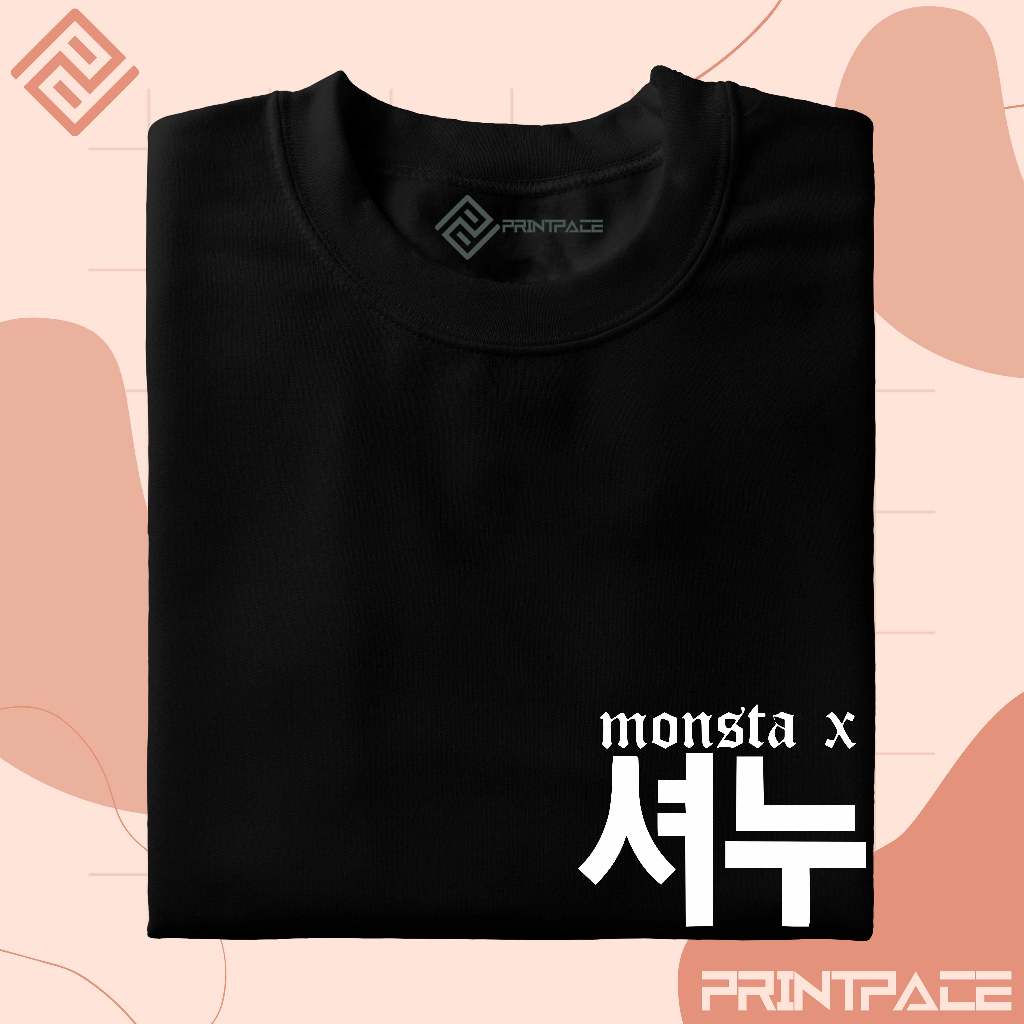 MONSTA X - Typography Pocket Kpop Shirt