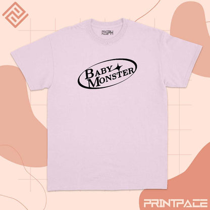 BABYMONSTER - Round Logo Kpop Shirt