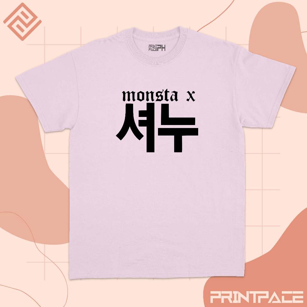 MONSTA X - Typography Kpop Shirt