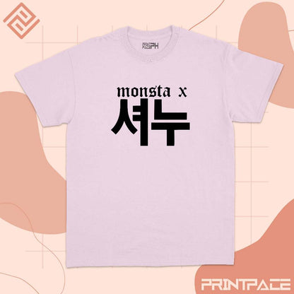 MONSTA X - Typography Kpop Shirt