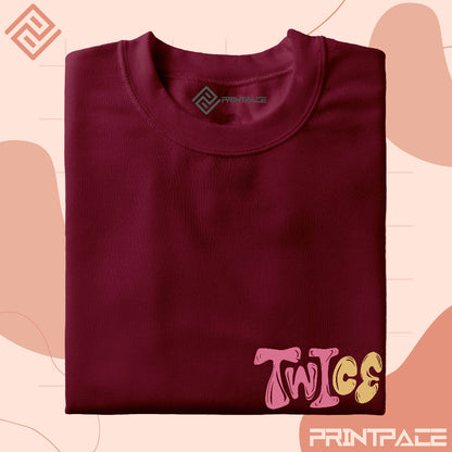 TWICE -  Twice Pocket Logo Kpop Shirt