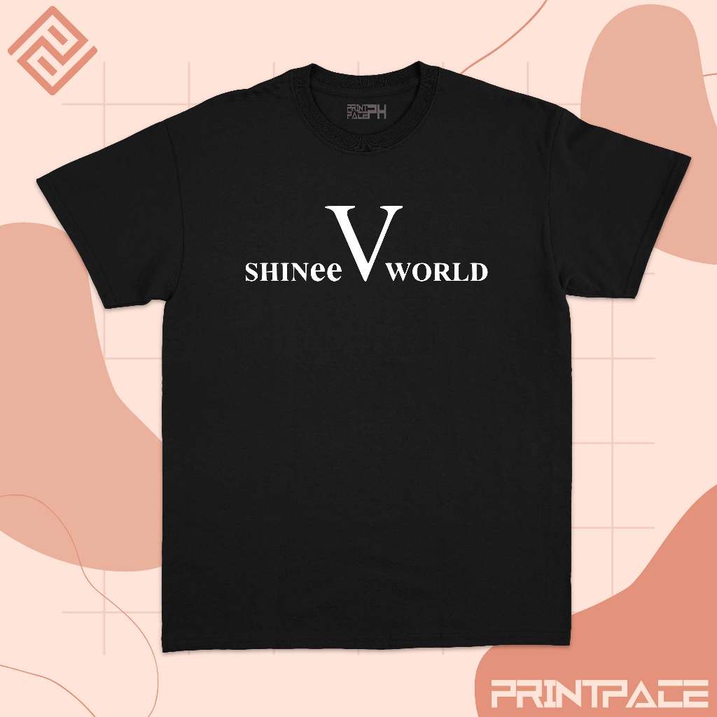 SHINEE - Shinee World V Logo Kpop Shirt