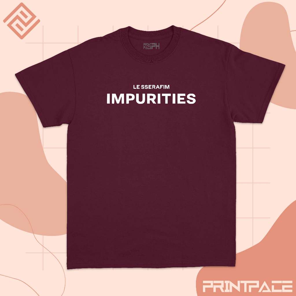 LE SSERAFIM - Impurities Minimalist Kpop Shirt
