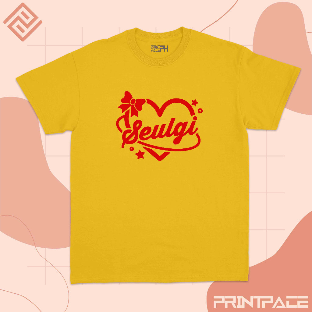 RED VELVET - Seulgi Heart Logo Kpop Shirt