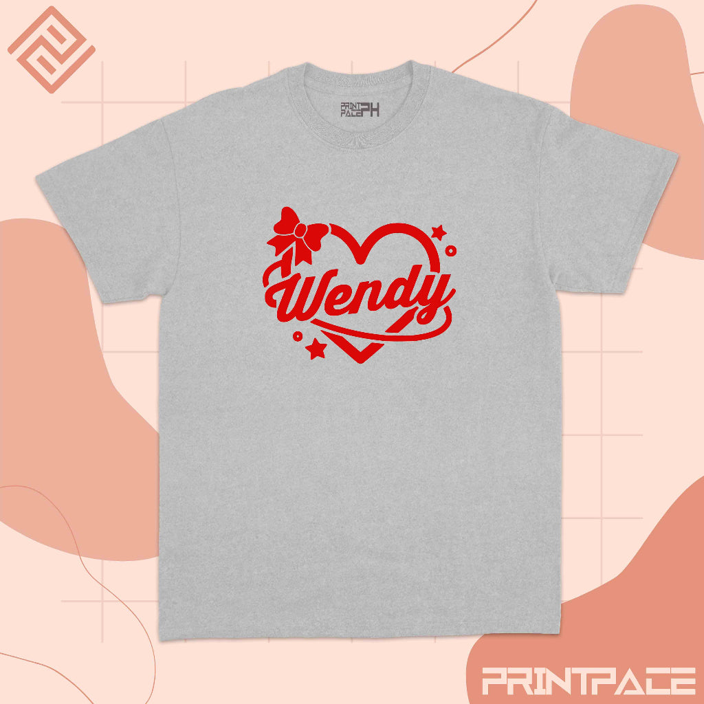 RED VELVET - Wendy Heart Logo Kpop Shirt