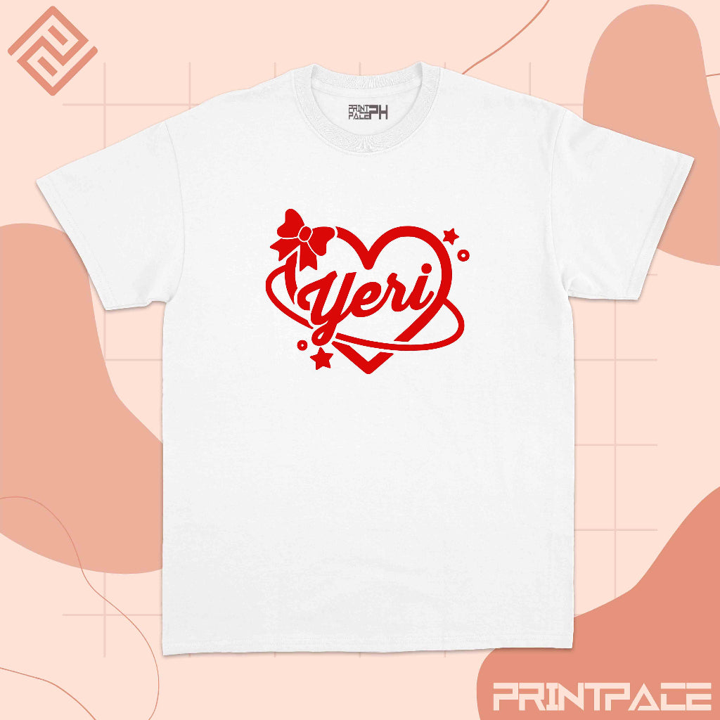 RED VELVET - Yeri Heart Logo Kpop Shirt