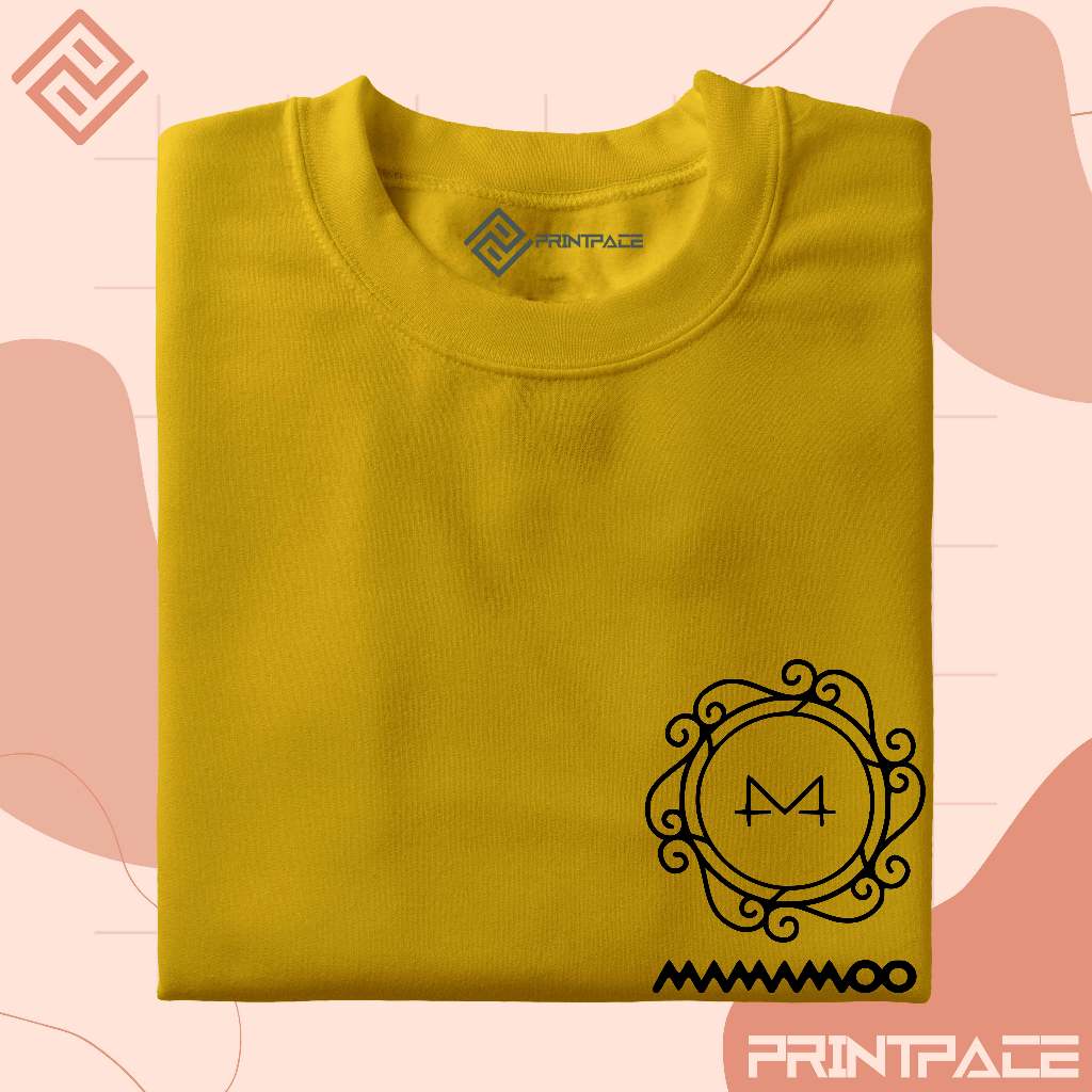 MAMAMOO - White Wind Pocket Logo Kpop Shirt