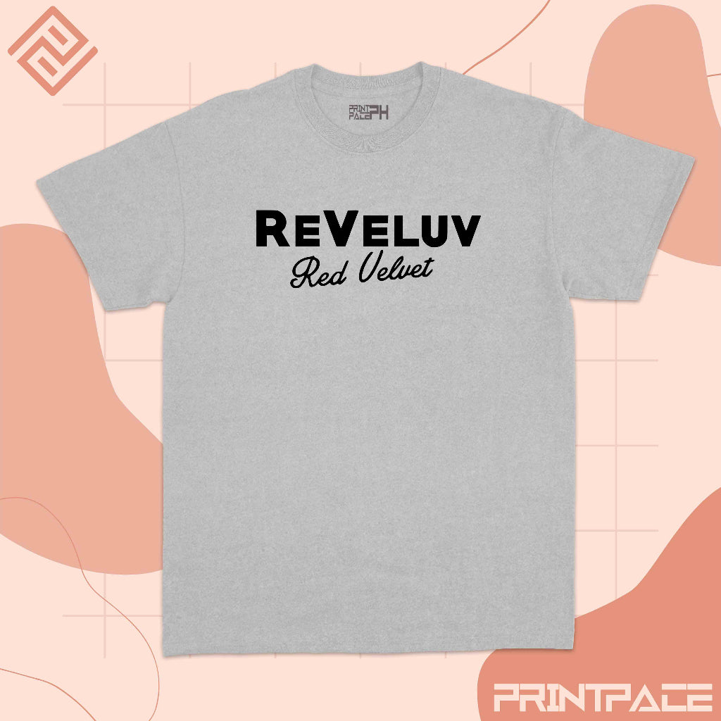RED VELVET - Reveluv Typography Kpop Shirt
