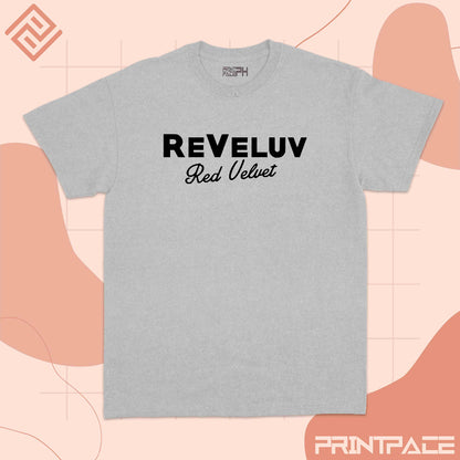 RED VELVET - Reveluv Typography Kpop Shirt