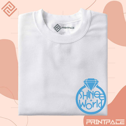 SHINEE - Shinee World Pocket Logo Kpop Shirt