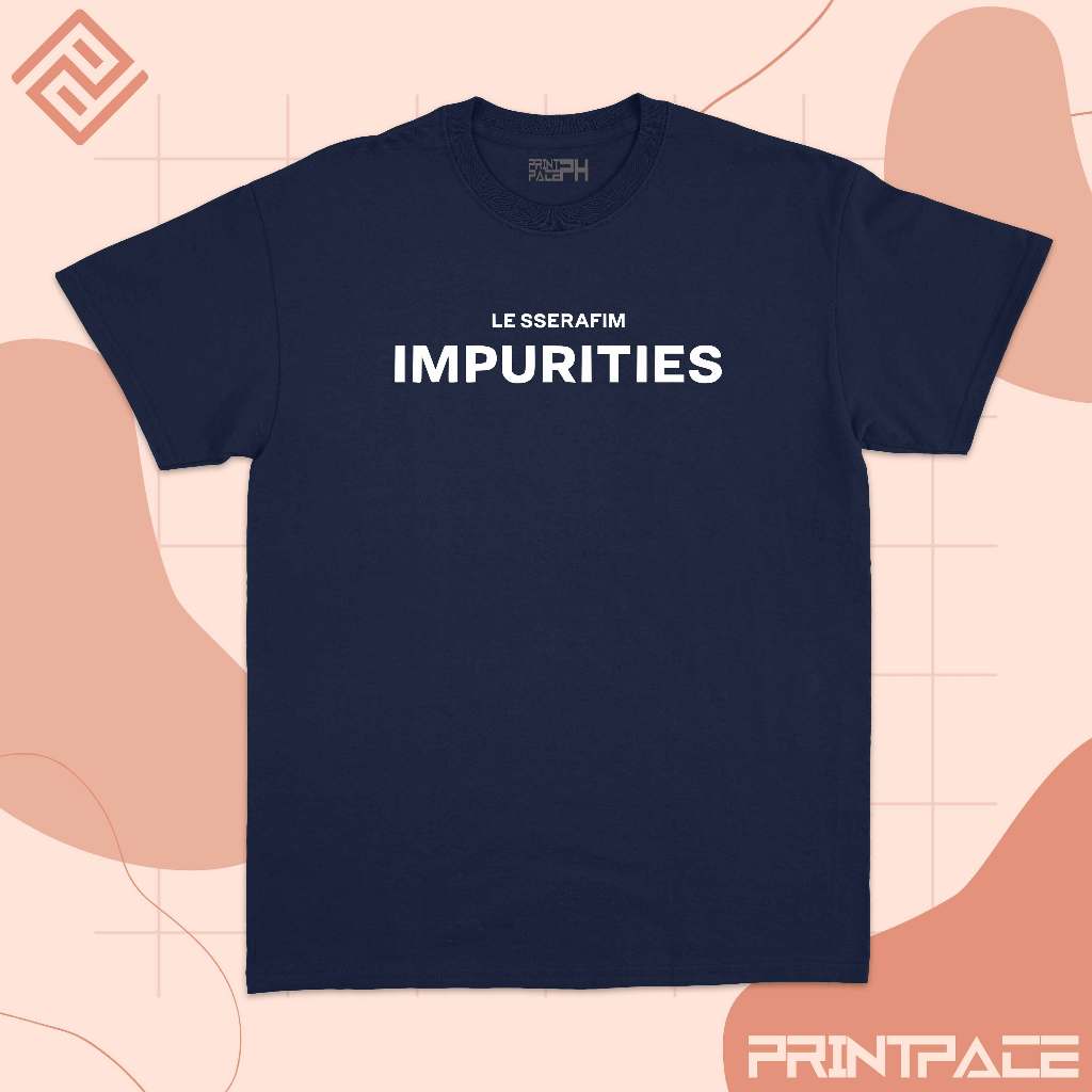 LE SSERAFIM - Impurities Minimalist Kpop Shirt