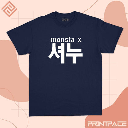 MONSTA X - Typography Kpop Shirt