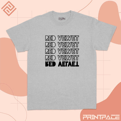 RED VELVET - RV Repetition Text Kpop Shirt