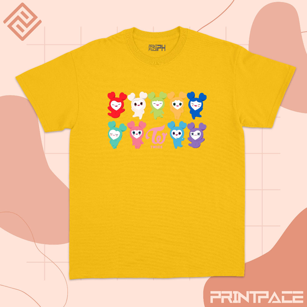 TWICE - OT9 Lovely Graphic Kpop Shirt