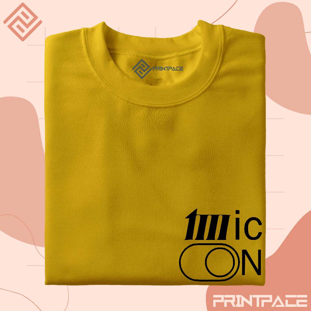 MAMAMOO - Mic On Pocket Logo Kpop Shirt