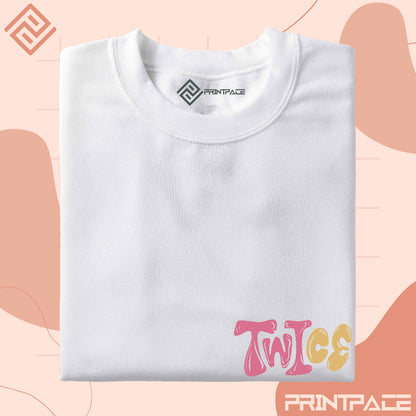 TWICE -  Twice Pocket Logo Kpop Shirt