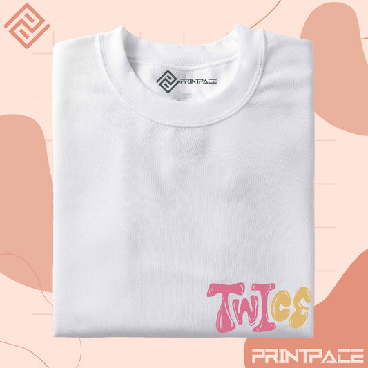 TWICE -  Twice Pocket Logo Kpop Shirt