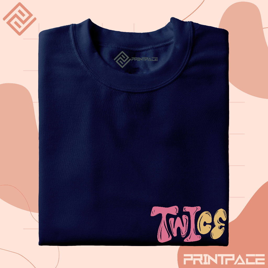 TWICE -  Twice Pocket Logo Kpop Shirt