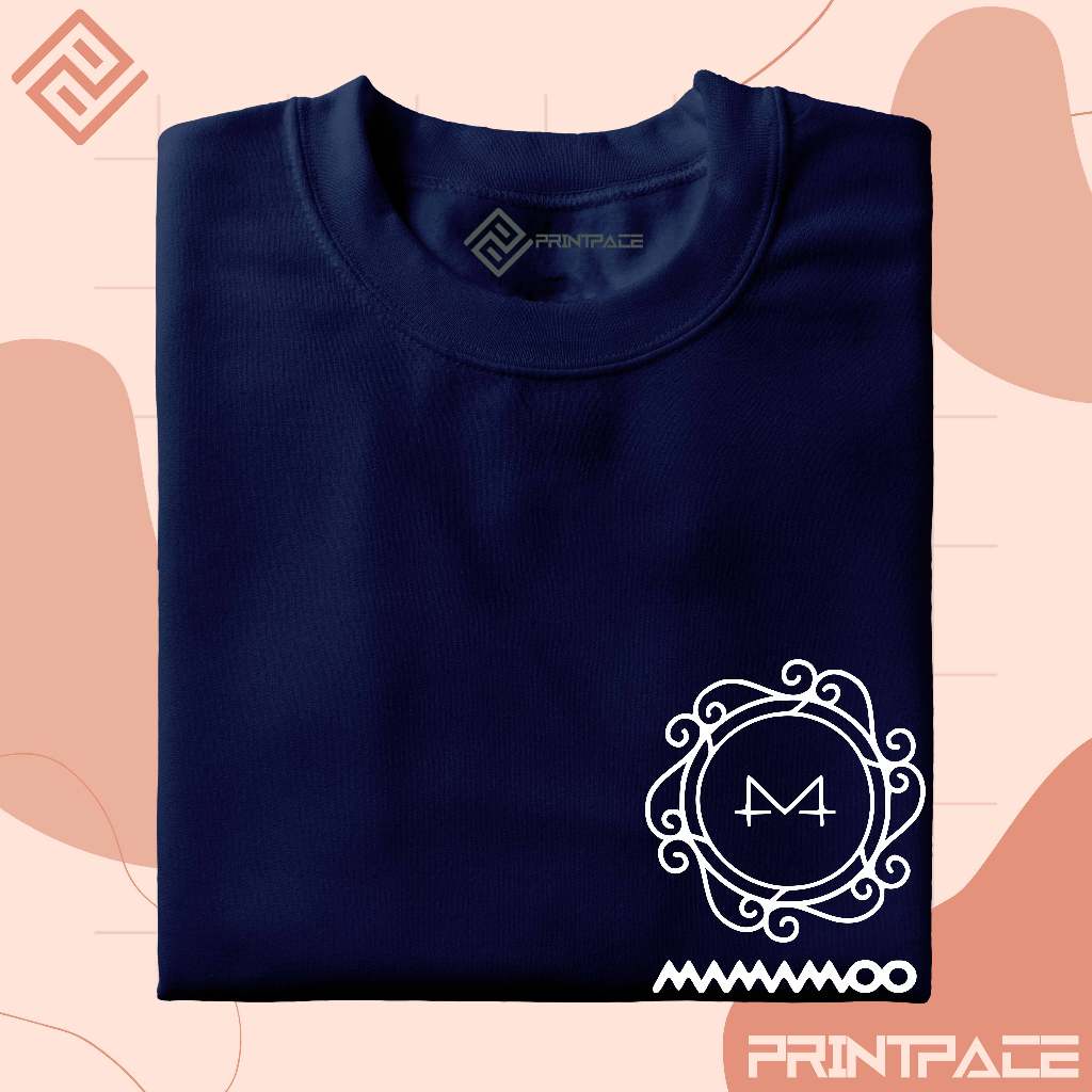 MAMAMOO - White Wind Pocket Logo Kpop Shirt